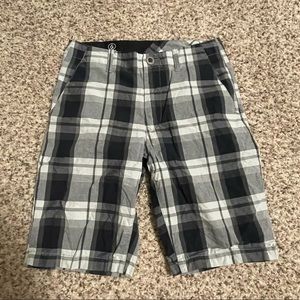 Volcom plaid shorts